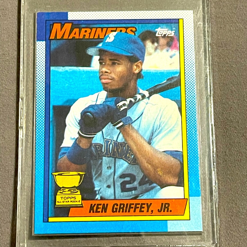 Topps All Star Rookie Baseball Card of Mariners K. Griffey, Jr.